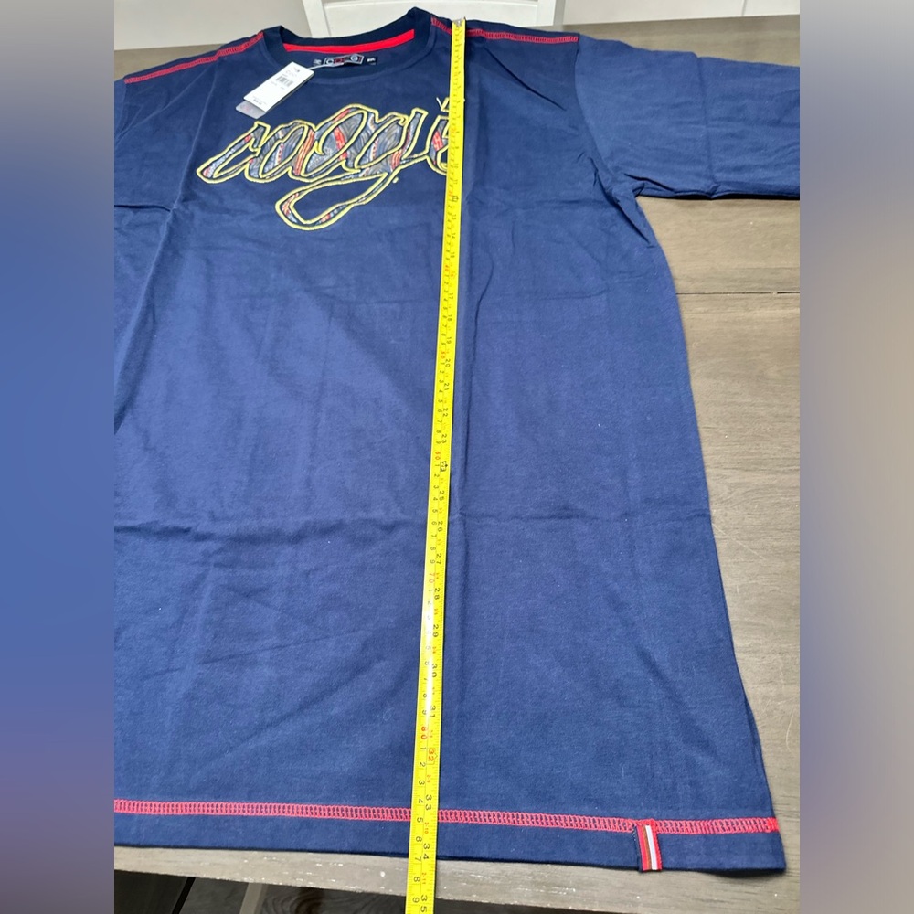 VINTAGE COOGI KNITWEAR TSHIRT STYLE ON SPELLOUT NWT- Dead-stock-3XL-Original Bag - Picture 11 of 15